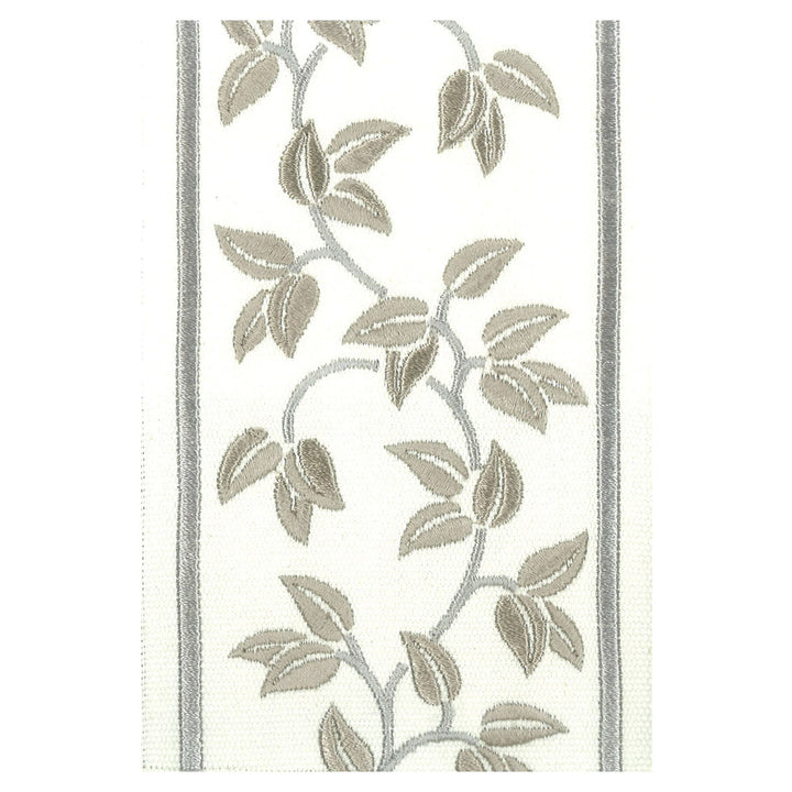 Banquet 2 Dove by Stout Designer Trim ILLUMINATION TRIM 100%COT 100%SVT INDIA </p><p>Repeat: 0 4 in - Swanky Fabrics -