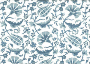 Baronet Old Blues by Norbar Designer Fabric