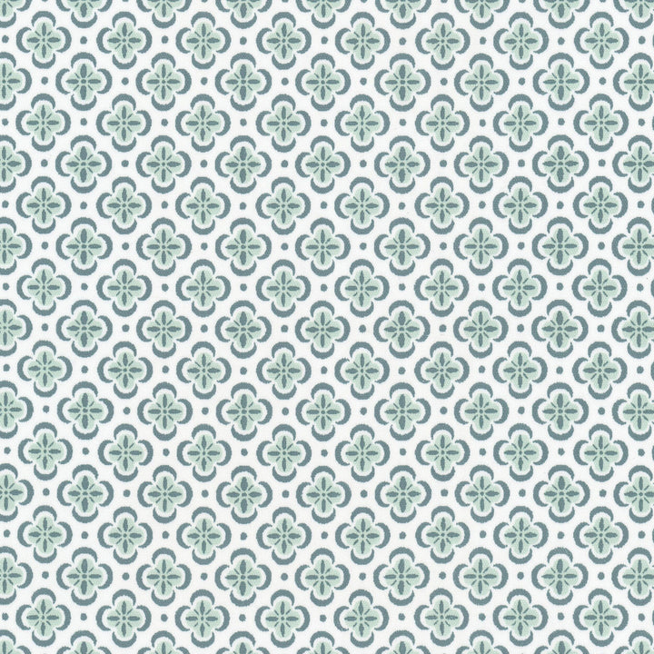 Basilica 1 Mineral by Stout Designer Fabric RAINBOW LIBRARY VAPOR/SEAGLASS 100%COT INDIA Horizontal: 1.500 and Vertical: 1.500 54 in - Swanky Fabrics -