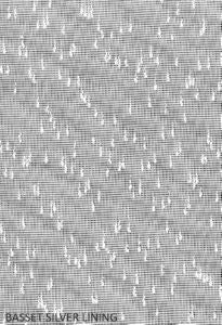 Basset Silver Lining by Norbar Designer Fabric