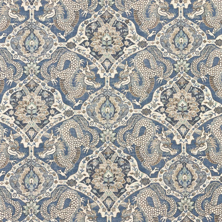 Bastian Denim by Magnolia Designer Fabric - 100% Cotton Pakistan 50000 Horizontal: 26.88 and Vertical: 24.5 54.5 - Swanky Fabrics -