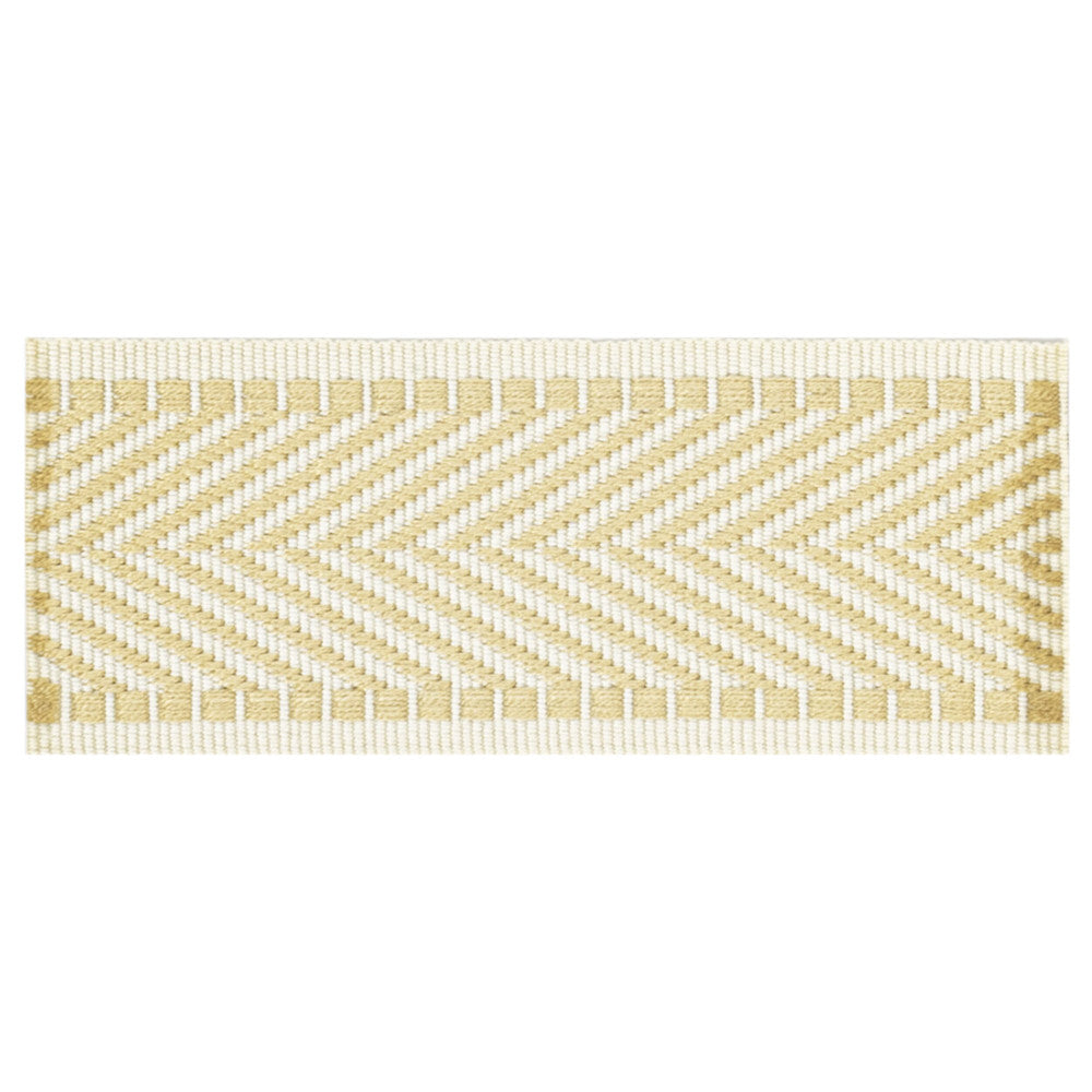 Baton 1 Straw by Stout Designer Trim VISIONS OF COLOR TRIM 90%SVI 10%POL TURKEY Horizontal: 0.250 and Vertical: 0.000 1.5 in - Swanky Fabrics -