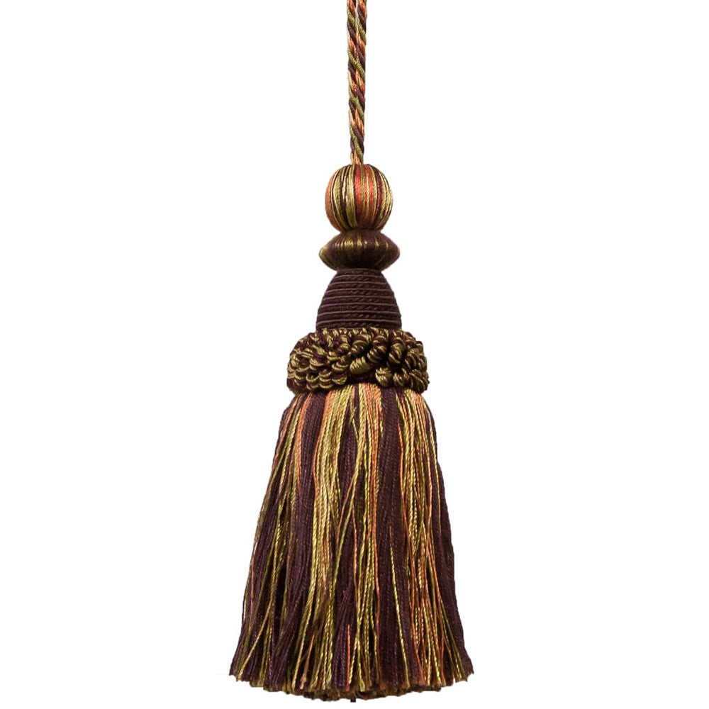 Battersea 17 Eggplant by Stout Trim Stout Trim Battersea 17 EggplantTrim ART OF DESIGN TRIM-2 TASSEL FRINGE 100%SVI CHINA </p><p>Repeat: H: 0.000, V: 0.000 5.5 in - Fabric Carolina -