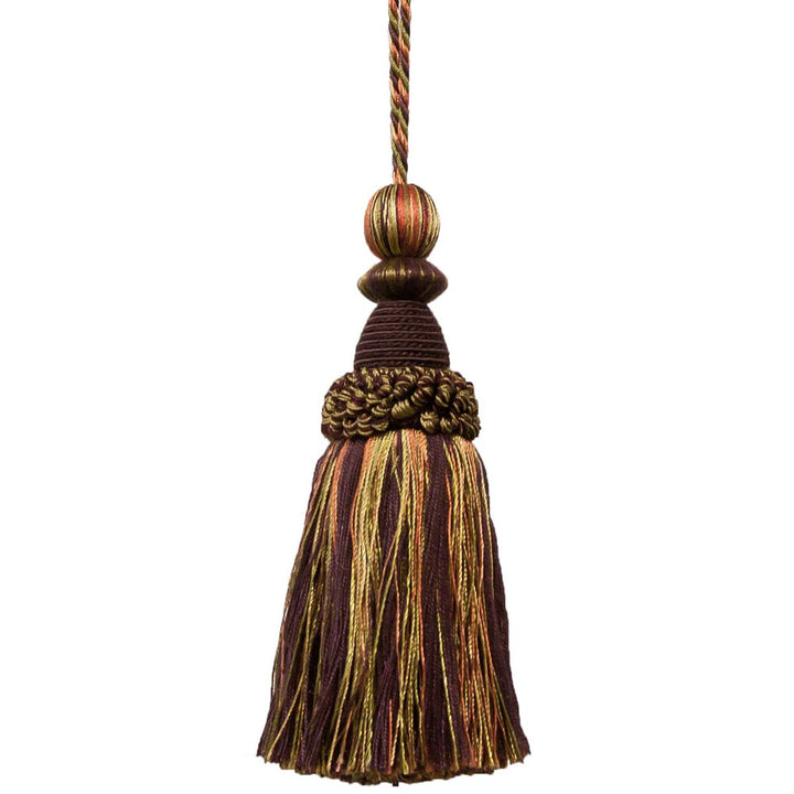 Battersea 17 Eggplant by Stout Trim Stout Trim Battersea 17 EggplantTrim ART OF DESIGN TRIM-2 TASSEL FRINGE 100%SVI CHINA </p><p>Repeat: H: 0.000, V: 0.000 5.5 in - Fabric Carolina -