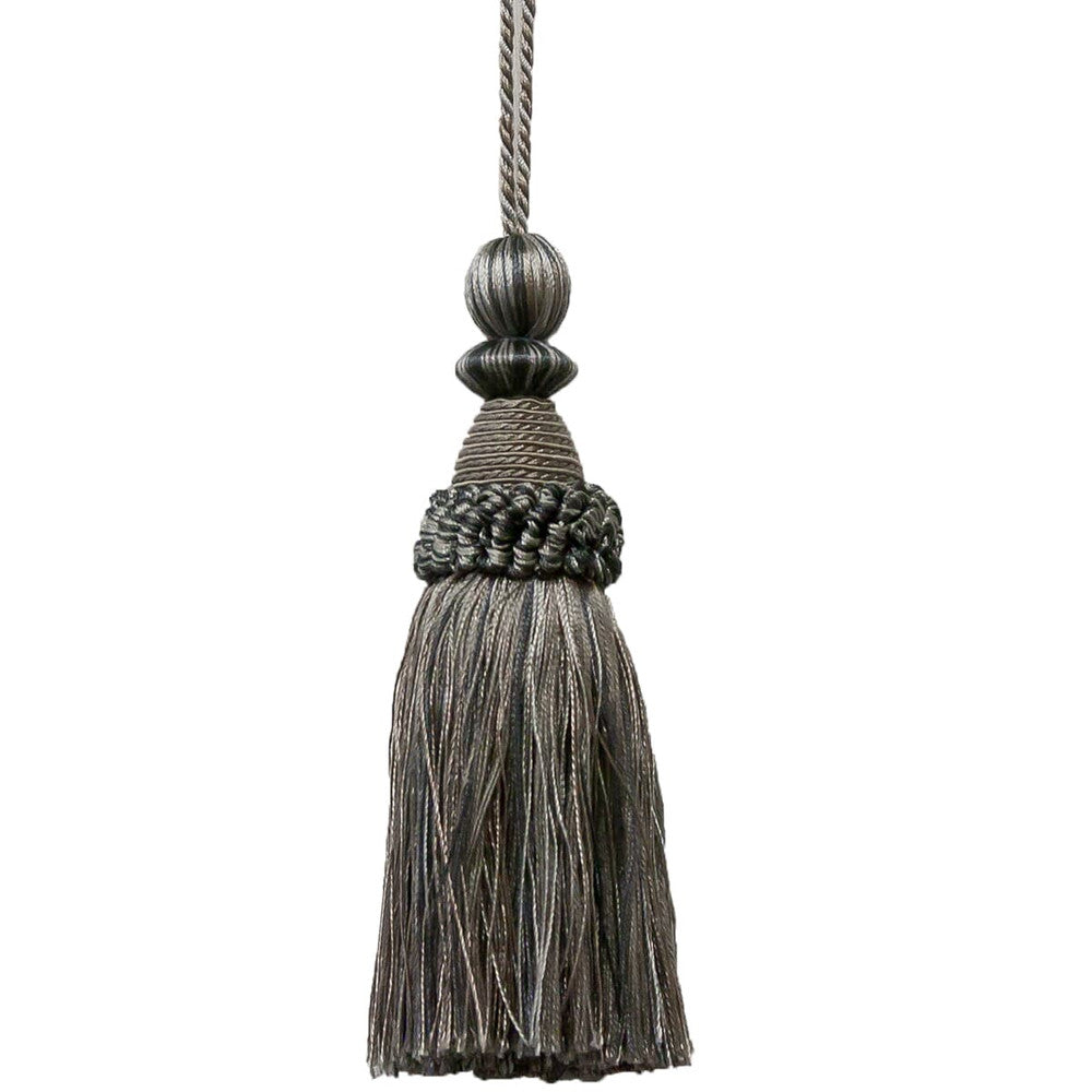 Battersea 1 Stone by Stout Designer Trim Art Of Design Trim-2 Tassel Fringe 100% Spun Viscose CHINA Horizontal: 0 and Vertical: 0 5.5 in - Swanky Fabrics -
