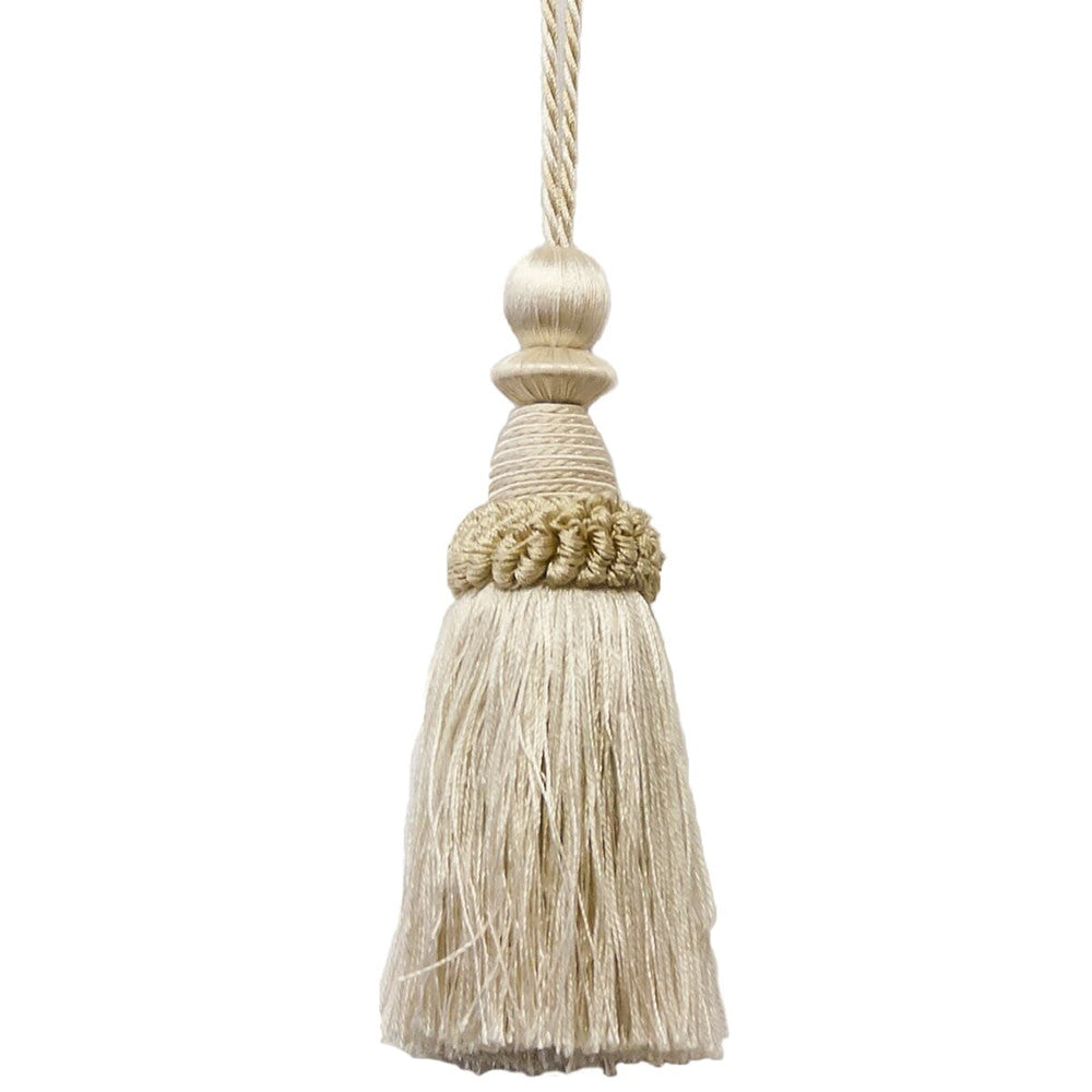 Battersea 31 Ivory by Stout Designer Trim ART OF DESIGN TRIM-2 TASSEL FRINGE 100%SVI CHINA PERFORMANCE RATED FABRIC WYZENBEEK 50 000 DOUBLE RUB WEAR TEST (HEAVY DUTY) FLAME RETARDANT-U.F.A.C. CLASS 1 FLAME RETARDANT-N.F.P.A. 260A CLASS 1 CATB 117-2013 Horizontal: 0.000 and Vertical: 0.000 5.5 in - Swanky Fabrics -