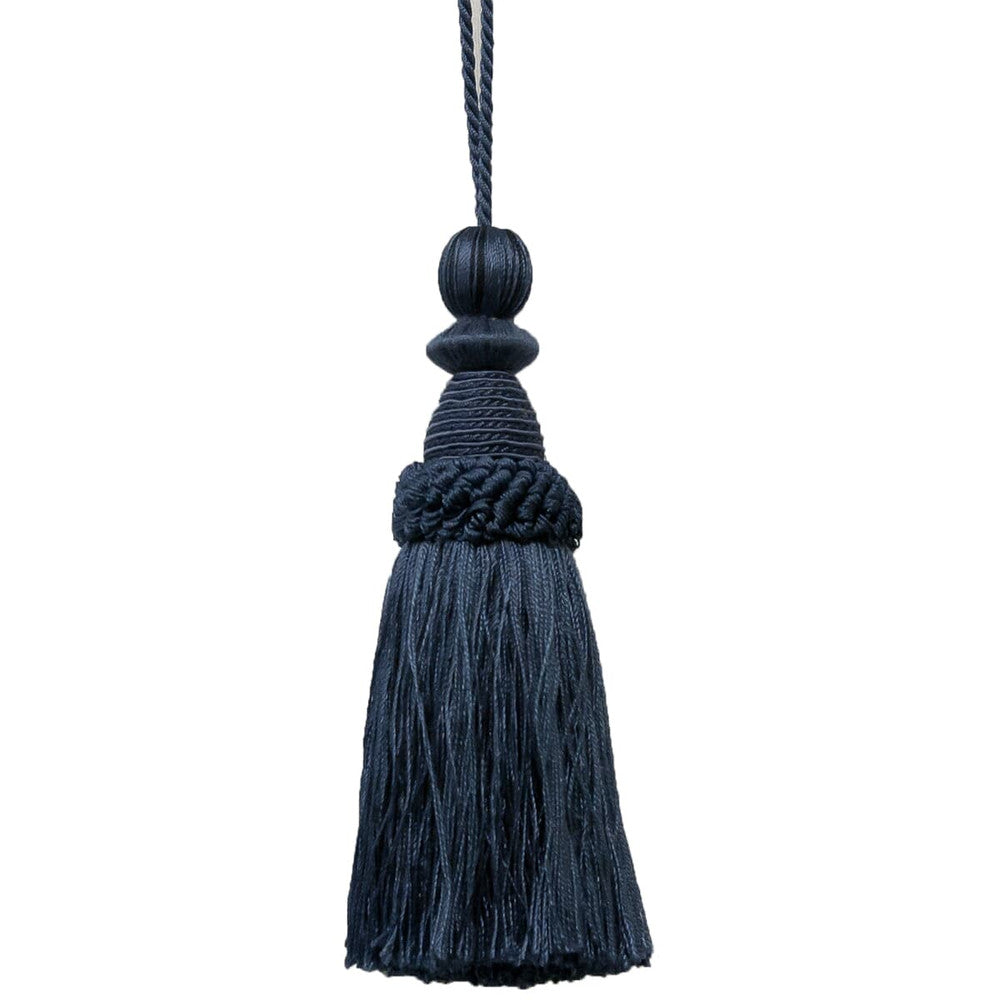 Battersea 7 Cadet by Stout Designer Trim Art Of Design Trim-2 Tassel Fringe 100% Spun Viscose CHINA Horizontal: 0 and Vertical: 0 5.5 in - Swanky Fabrics -