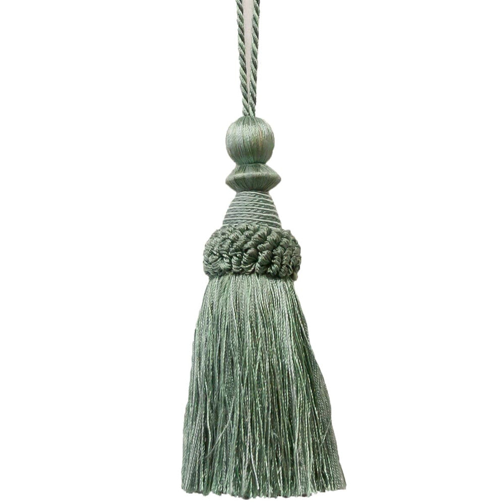 Battersea 8 Spa by Stout Designer Trim ART OF DESIGN TRIM-2 TASSEL FRINGE 100%SVI CHINA Horizontal: 0.000 and Vertical: 0.000 5.5 in - Swanky Fabrics -