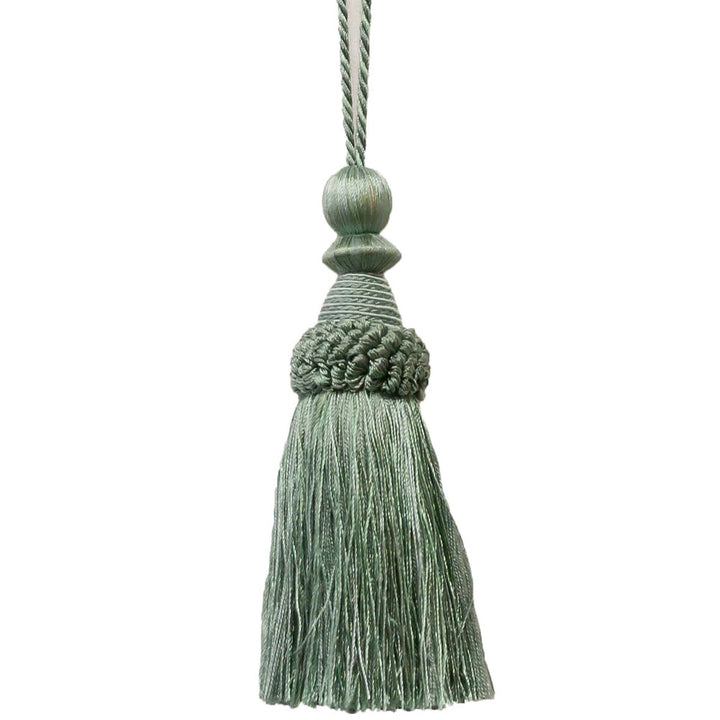 Battersea 8 Spa by Stout Trim Stout Trim Battersea 8 SpaTrim ART OF DESIGN TRIM-2 TASSEL FRINGE 100%SVI CHINA </p><p>Repeat: H: 0.000, V: 0.000 5.5 in - Fabric Carolina -
