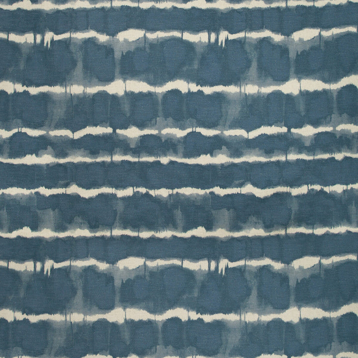 Baturi Teal by Kravet Couture Designer Fabric TERRAE PRINTS LINEN - 52%;VISCOSE - 33%;COTTON - 15% Italy HEAVY Horizontal: 26.5 and Vertical: 35.5 55 - Swanky Fabrics -