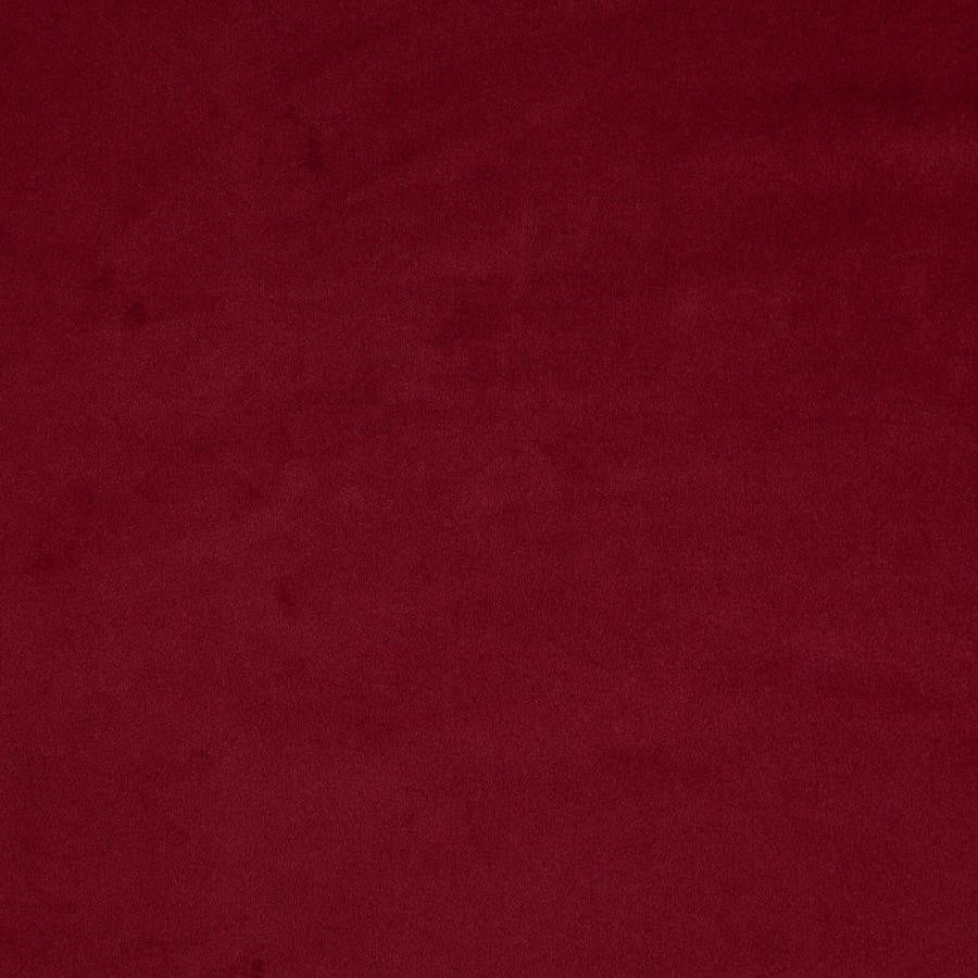 Billiard # 23 Cherry by Maxwell Designer Fabric Performance Velvets-Vol.Iii 100% POLYESTER TURKEY 54" - Swanky Fabrics -
