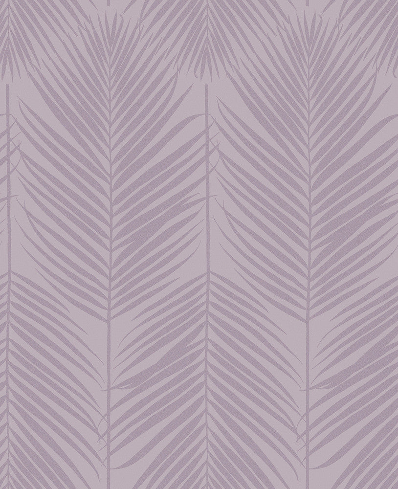 Persei Palm Lilac BD50009 by Seabrook Designs Designer Wallpaper
