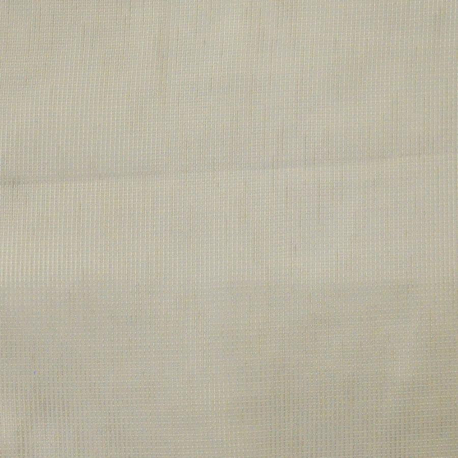 Benvolio # 621 Cream by Maxwell Designer Fabric Sheer Textures 100% POLYESTER TURKEY 118" - Swanky Fabrics -