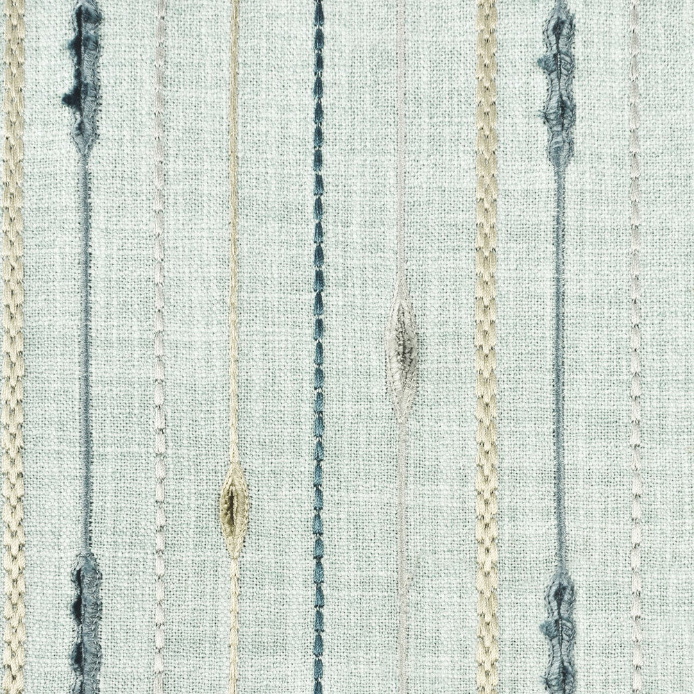 Beacon 1 Spray by Stout Designer Fabric COLOR MY WINDOW SPA/SHORELINE 100%POL %PEMB INDIA MARTINDALE WEAR TEST (50 000 CIRCULAR RUBS) Horizontal: 5.250 and Vertical: 6.250 52.75 in - Swanky Fabrics -
