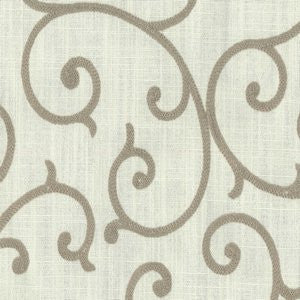 Beckett Birch by Norbar Designer Fabric See Sample 82%POLY, 18%LINEN-RAYON EMB. CHINA 11 1/2"V 12 3/4"H 51 - Swanky Fabrics -