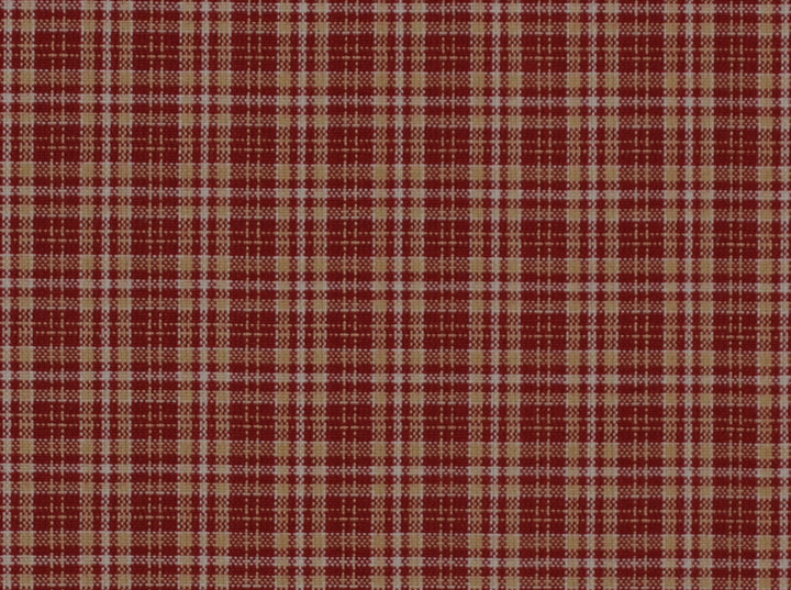 Beckford Crimson Red 353 by Covington Designer Fabric 100% COTTON INA 30000 Horizontal: 1.188 and Vertical: 1.188 55 - Swanky Fabrics -