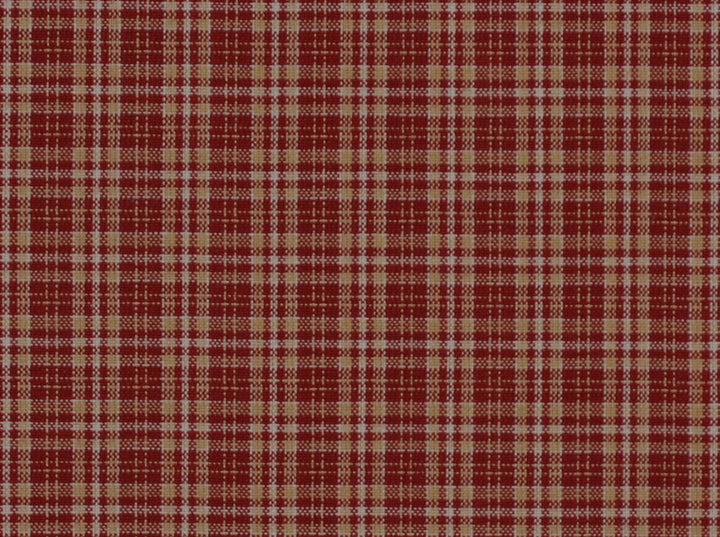 Beckford Crimson Red 353 by Covington Designer Fabric our website for purchase 100% Cotton India 30000 Horizontal: 1.19" and Vertical: 1.19" 55" - Swanky Fabrics -