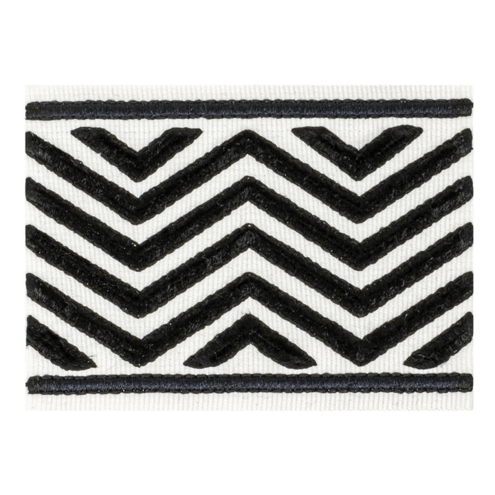 Beethoven 2 Domino by Stout Trim Stout Trim Beethoven 2 DominoTrim VISIONS OF COLOR TRIM 51%POL 38%SVI 7%COT 4%OTH TURKEY </p><p>Repeat: H: 1.875, V: 0.000 3.13 in - Fabric Carolina -