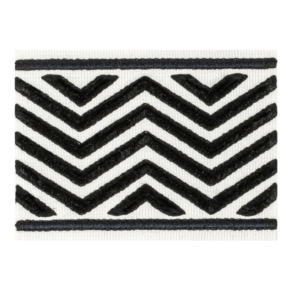 Beethoven 2 Domino by Stout Trim Stout Trim Beethoven 2 DominoTrim VISIONS OF COLOR TRIM TURKEY </p><p>Repeat: H: 1.875, V: 0.000 3.13 in - Fabric Carolina -