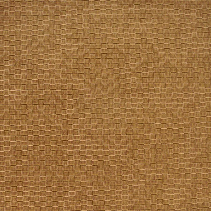 Basketry # 708 Peanut by Maxwell Designer Fabric Easy Rider Viii FACE: 100% PVC KOREA V-0.75" H-0.75" 54" - Swanky Fabrics -