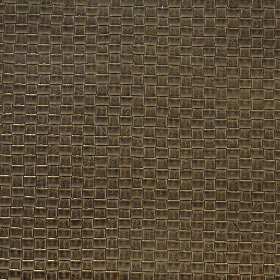 Basketry # 772 Beaver by Maxwell Designer Fabric Easy Rider Viii FACE: 100% PVC KOREA V-0.75" H-0.75" 54" - Swanky Fabrics -