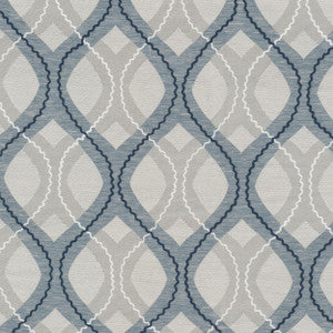 Begonia 1 Slate by Stout Designer Fabric