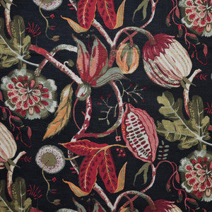 Beauregard # 301 Midnight by Maxwell Designer Fabric