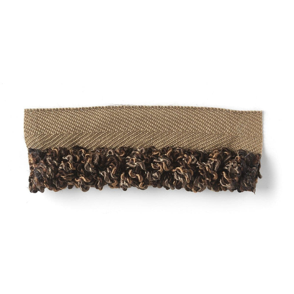 Beni 5 Cafe by Stout Designer Trim BEDAZZLE TRIM 88%SVI 12%POL CHINA Horizontal: 0 and Vertical: 0 0.63 in - Swanky Fabrics -