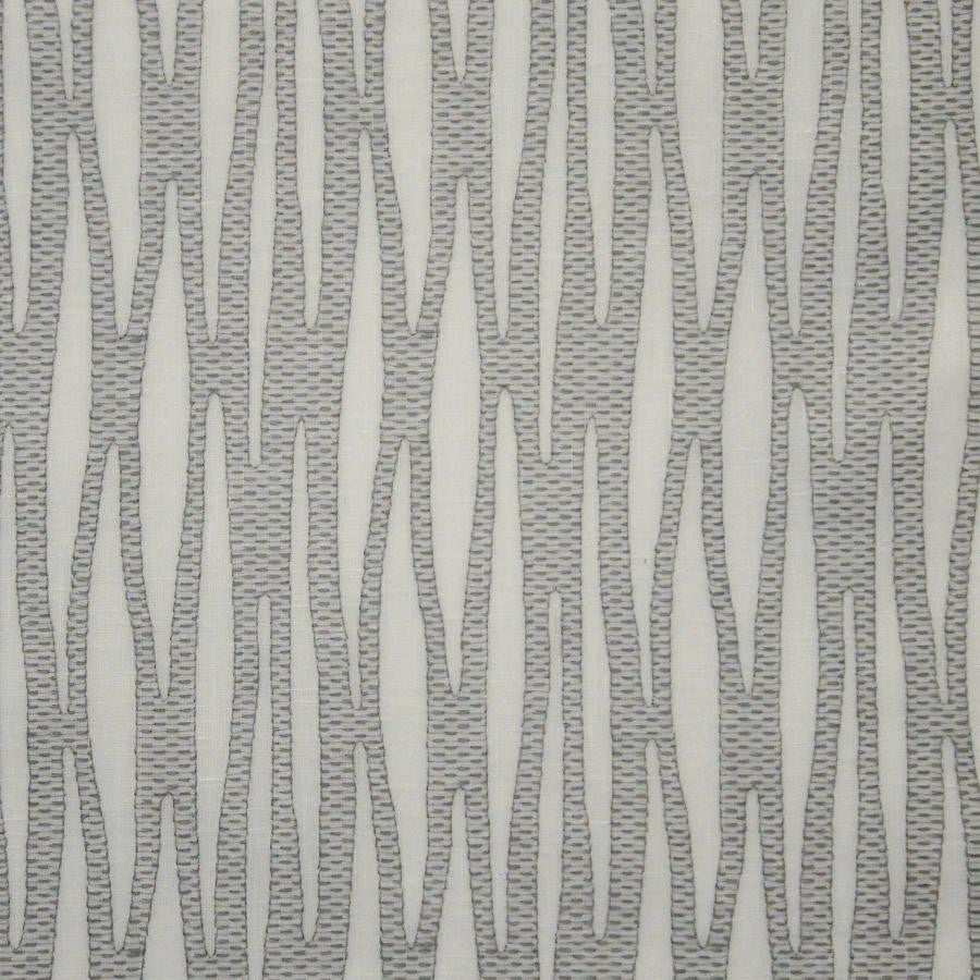 Bonsai # 508 Tin by Maxwell Designer Fabric Sheer Craft BASE: 100% RECYCLE POLYESTER
EMB: 100% POLYESTER TURKEY V-9.4" H-4.3" 118" - Swanky Fabrics -