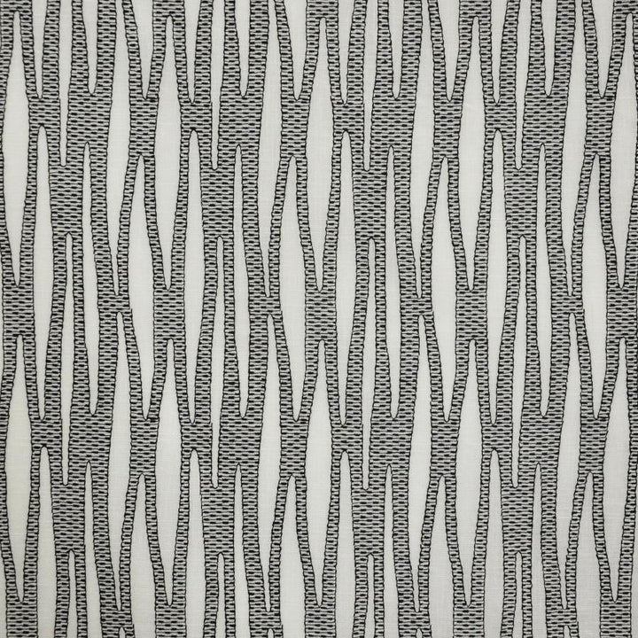 Bonsai # 519 Zebra by Maxwell Designer Fabric Sheer Craft BASE: 100% RECYCLE POLYESTER
EMB: 100% POLYESTER TURKEY V-9.4" H-4.3" 118" - Swanky Fabrics -