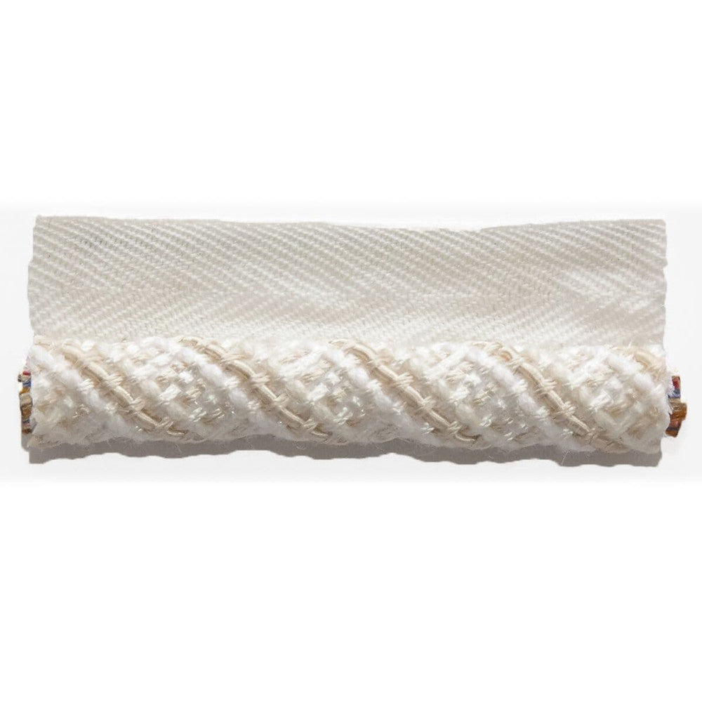 Bettina 1 Chalk by Stout Designer Trim JUST CORDS 50%COT 34%ACR 16%SVI CHINA Horizontal: 0 and Vertical: 0 0.5 in - Swanky Fabrics -