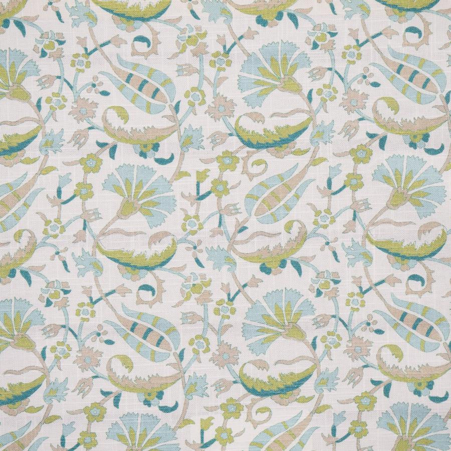 Bettona # 317 Everglade by Maxwell Designer Fabric Color Theory-Vol.Viii Rosemary 100% COTTON SPAIN V-8.3" H-9" 55" - Swanky Fabrics -