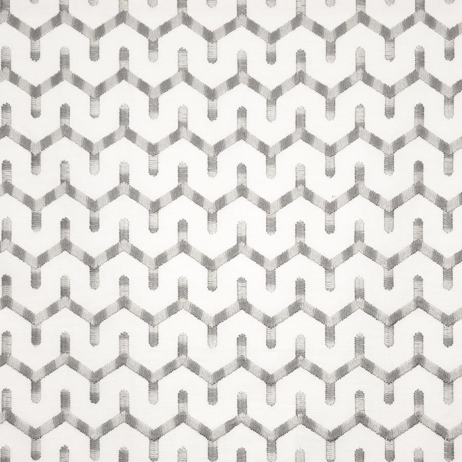 Bozeman # 228 Zinc by Maxwell Designer Fabric Color Theory-Vol. Ix Marble 100% COTTON EMB. - 100% COTTON INDIA V-2" H-2" 54"EMB.52" - Swanky Fabrics -