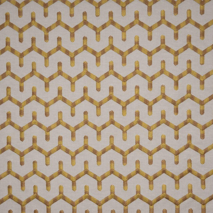 Bozeman # 611 Amber by Maxwell Designer Fabric Color Theory-Vol.Viii Tigerseye 100% COTTON EMB. - 100% COTTON INDIA V-2" H-2" 54"EMB.52" - Swanky Fabrics -