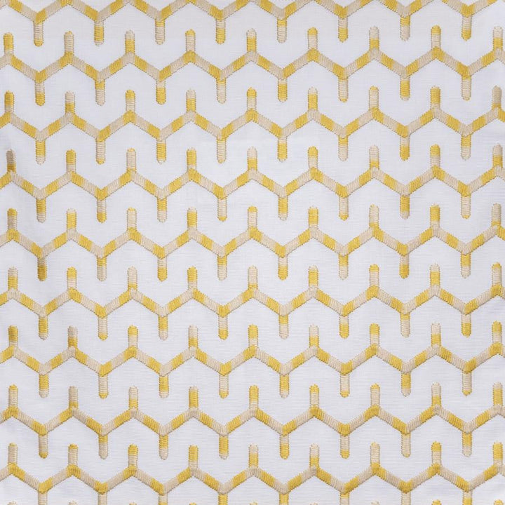 Bozeman # 620 Canary by Maxwell Designer Fabric Color Theory-Vol.Viii Tigerseye 100% COTTON EMB. - 100% COTTON INDIA V-2" H-2" 54"EMB.52" - Swanky Fabrics -