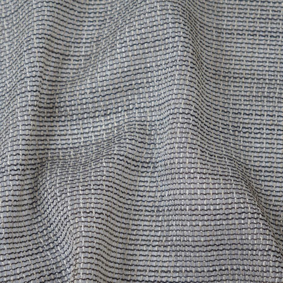 Bastille # 233 Dice by Maxwell Designer Fabric Sheer Glam 92% RECYCLED POLYESTER
8% POLYESTER INDIA 123" - Swanky Fabrics -