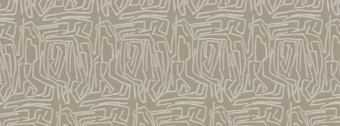 Be Cool 63 Taupe by Covington Designer Fabric