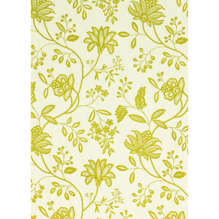 Larkhill Lime by G P & J Baker Designer Fabric LARKHILL LINEN - 65%;POLYESTER - 35% India - Horizontal: 25.61 and Vertical: 29.944 51.22 - Swanky Fabrics -