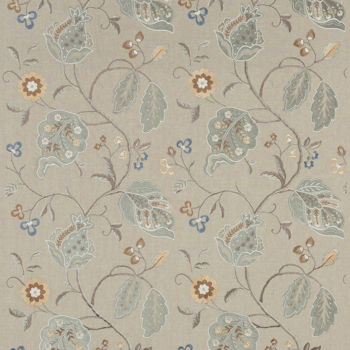Calthorpe Aqua by G P & J Baker Fabric G P & J Baker Fabric Calthorpe AquaFabric LANGDALE LINEN - 65%;VISCOSE - 35% India </p><p>Repeat: H: 25.216, V: 29.944 50.432 - Fabric Carolina -