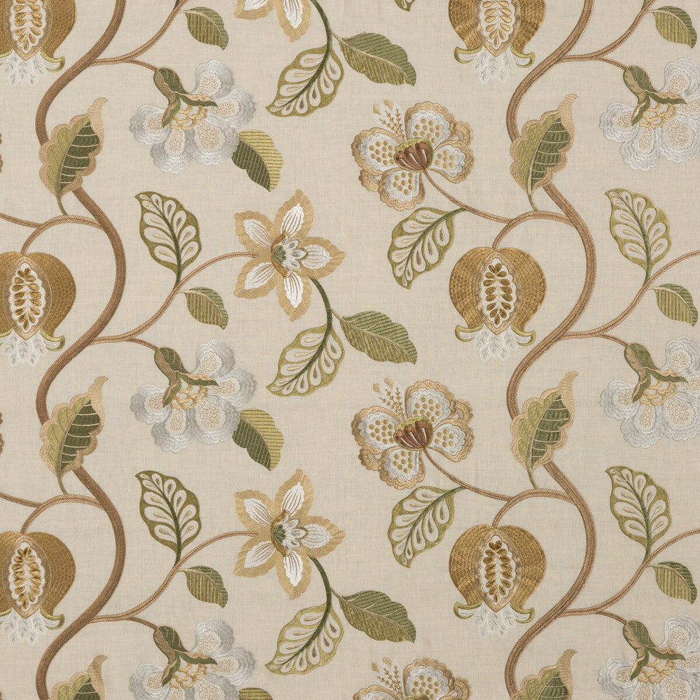 Elvaston Willow by G P & J Baker Designer Fabric LANGDALE LINEN - 35%;VISCOSE - 35%;COTTON - 30% India - Horizontal: 25.216 and Vertical: 14.972 50.432 - Swanky Fabrics -
