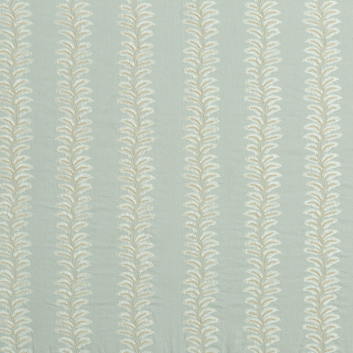 Bradbourne Pale Aqua by G P & J Baker Designer Fabric LANGDALE LINEN - 64%;POLYESTER - 30%;VISCOSE - 6% India MEDIUM Horizontal: 5.91 and Vertical: 7.88 49.25 - Swanky Fabrics -