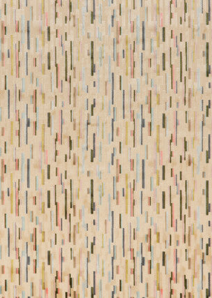 Fairford Cream/Pewter/Rose by G P & J Baker Designer Fabric COSMOPOLITAN VISCOSE - 100% Belgium HEAVY Horizontal: 13.593 and Vertical: 16.548 53.978 - Swanky Fabrics -