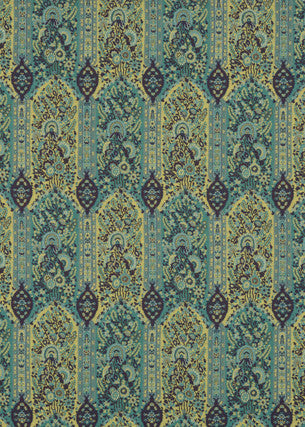 Winton Teal/Indigo by G P & J Baker Fabric G P & J Baker Fabric Winton Teal/IndigoFabric COSMOPOLITAN VISCOSE - 89%;POLYESTER - 11% Turkey </p><p>Repeat: H: 13.396, V: 22.852 53.584 - Fabric Carolina -