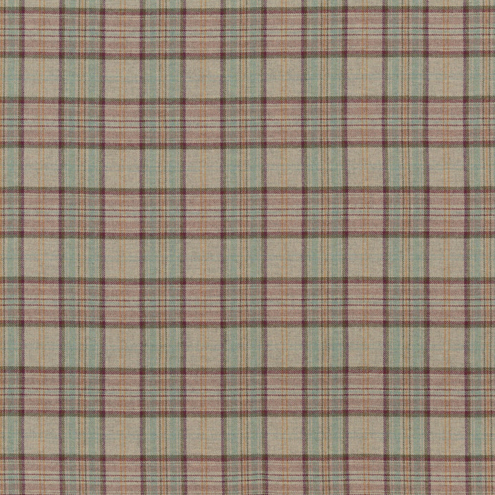 Victoria Plaid Quartz by G P & J Baker Designer Fabric HISTORIC ROYAL PALACES MERINO WOOL - 50%;WOOL - 50% United Kingdom - Horizontal: 6.501 and Vertical: 7.092 58.706 - Swanky Fabrics -