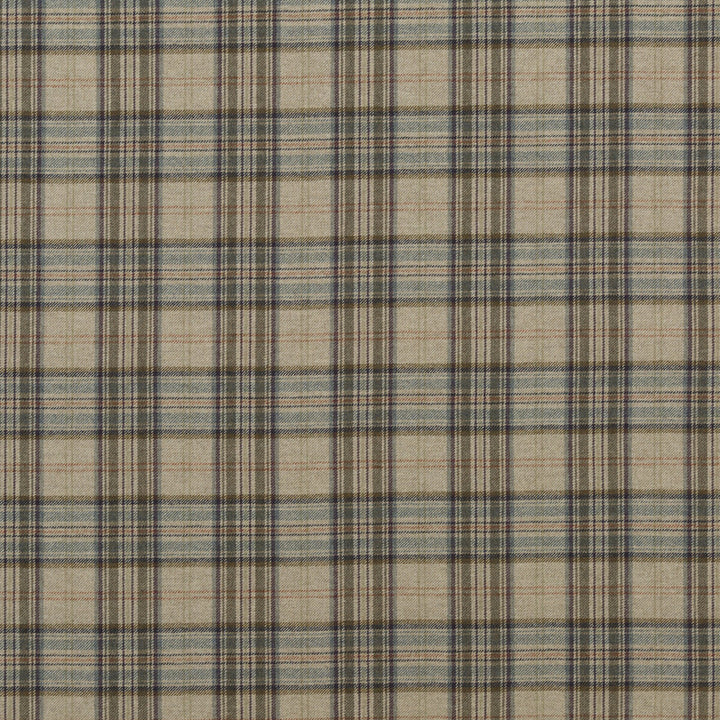 Victoria Plaid Soft Jade by G P & J Baker Designer Fabric HISTORIC ROYAL PALACES MERINO WOOL - 50%;WOOL - 50% United Kingdom - Horizontal: 6.501 and Vertical: 7.092 58.706 - Swanky Fabrics -