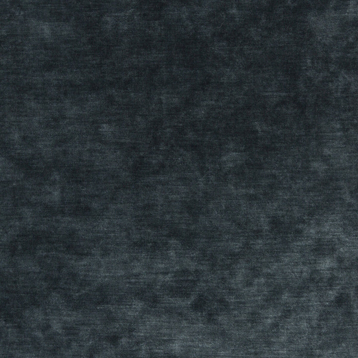 King'S Velvet Charcoal by G P & J Baker Designer Fabric HISTORIC ROYAL PALACES VISCOSE - 69%;COTTON - 19%;POLYESTER - 12% Italy HEAVY Horizontal: - and Vertical: - 55.16 - Swanky Fabrics -