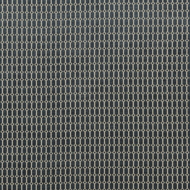 Lancaster Weave Sapphire by G P & J Baker Designer Fabric HISTORIC ROYAL PALACES VISCOSE - 52%;COTTON - 24%;LINEN - 18%;POLYESTER - 6% Italy HEAVY Horizontal: 0.788 and Vertical: 1.379 53.978 - Swanky Fabrics -