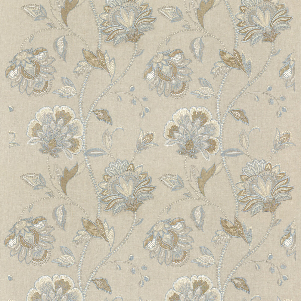 Ormesby Soft Blue by G P & J Baker Fabric G P & J Baker Fabric Ormesby Soft BlueFabric KESWICK EMBROIDERIES LINEN - 80%;COTTON - 10%;VISCOSE - 10% India </p><p>Repeat: H: 24.822, V: 30.732 49.644 - Fabric Carolina -