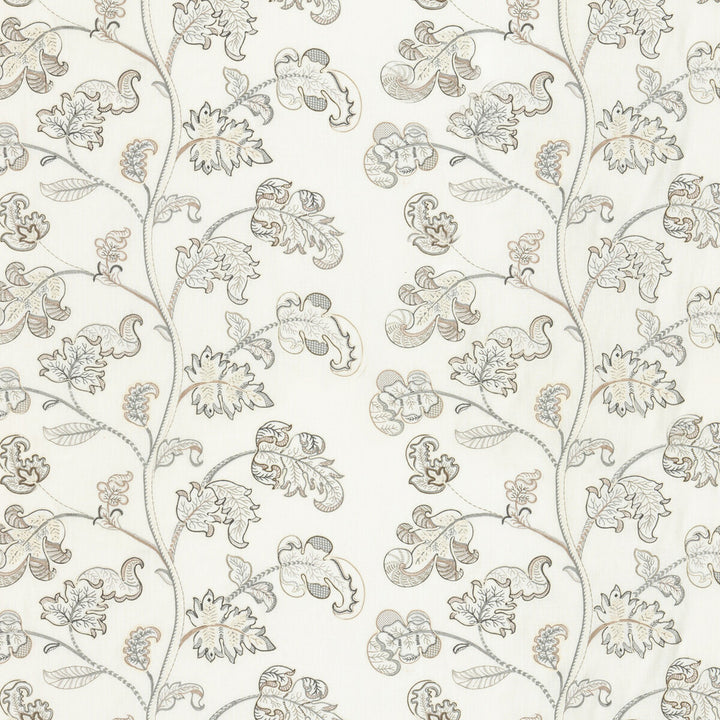Alderwood Ivory/Stone by G P & J Baker Fabric G P & J Baker Fabric Alderwood Ivory/StoneFabric KESWICK EMBROIDERIES LINEN - 65%;RAYON - 35% India </p><p>Repeat: H: 26.004, V: 15.76 52.008 - Fabric Carolina -