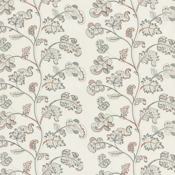Alderwood Blush by G P & J Baker Designer Fabric KESWICK EMBROIDERIES LINEN - 65%;RAYON - 35% India Horizontal: 26.004 and Vertical: 15.76 52.008 - Swanky Fabrics -